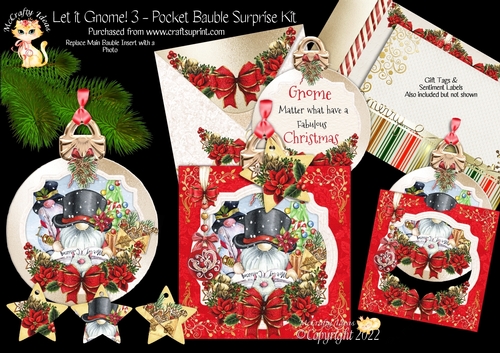 Let it Gnome 3 - Pocket Bauble Surprise Kit