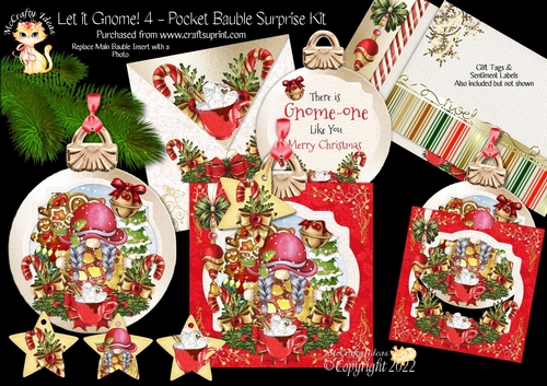 Let it Gnome 4 - Pocket Bauble Surprise Kit