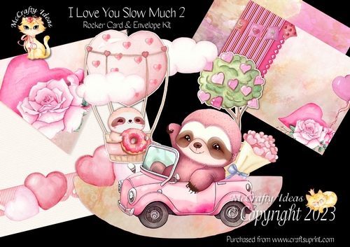 I Love You Slow Much 2 Rocker Card