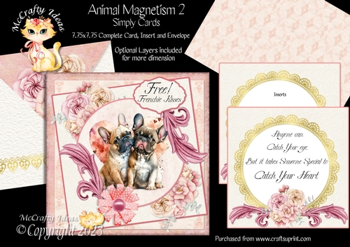 Animal Magnetism 2  7.75x7.75 Simply Cards 