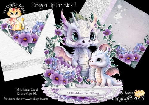Dragon the Kids Up 1 Triple Easel