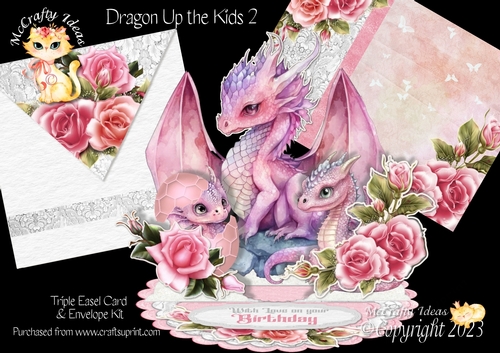Dragon the Kids Up 2 Triple Easel