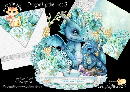 Dragon the Kids Up 3 Triple Easel