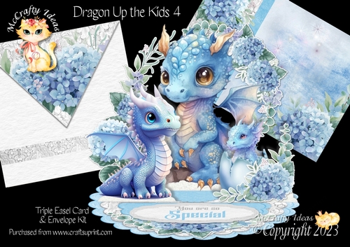 Dragon the Kids Up 4 Triple Easel