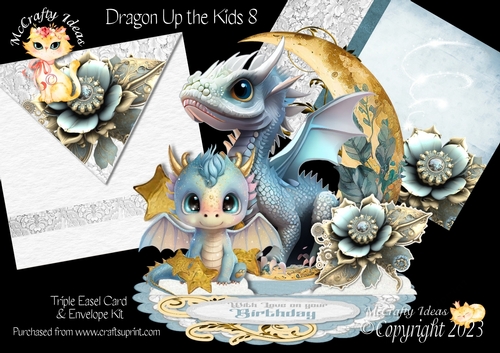 Dragon the Kids Up 8 Triple Easel