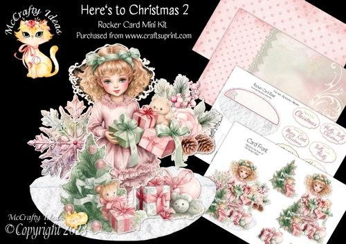 Heres to Christmas 2 Rocker Card