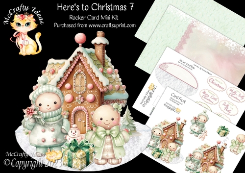 Heres to Christmas 7 Rocker Card