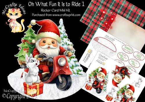 Oh what fun it is to Ride 1 Rocker Card