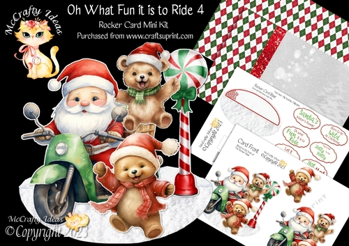 Oh what fun it is to Ride 4 Rocker Card