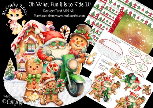 Oh what fun it is to Ride 10 Rocker Card