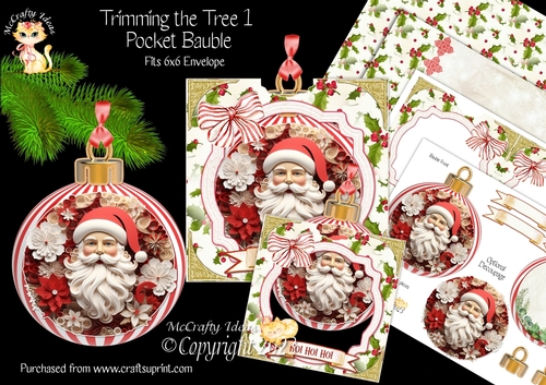 Trimming the Tree 1 - Pocket Bauble Surprise Kit
