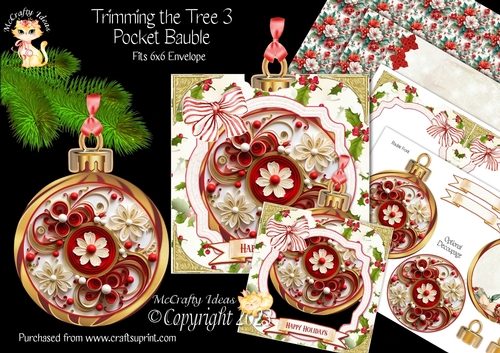 Trimming the Tree 3 - Pocket Bauble Surprise Kit
