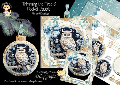 Trimming the Tree 8 - Pocket Bauble Surprise Kit
