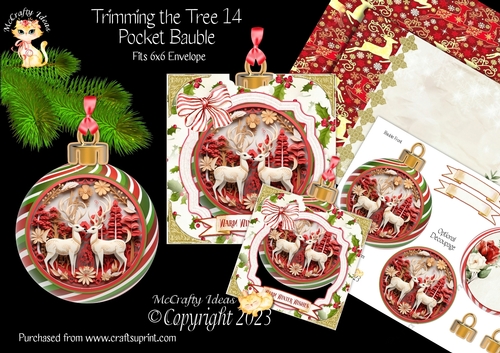 Trimming the Tree 14 - Pocket Bauble Surprise Kit
