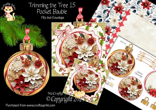 Trimming the Tree 15 - Pocket Bauble Surprise Kit