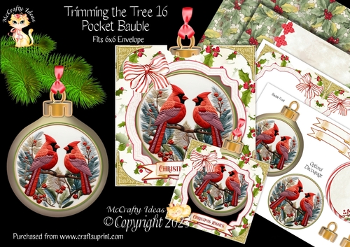 Trimming the Tree 16 - Pocket Bauble Surprise Kit