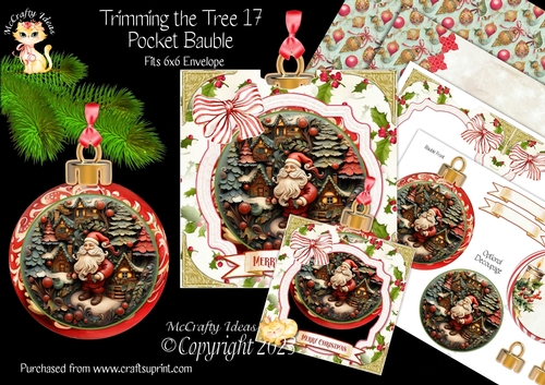 Trimming the Tree 17 - Pocket Bauble Surprise Kit