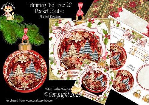 Trimming the Tree 18 - Pocket Bauble Surprise Kit