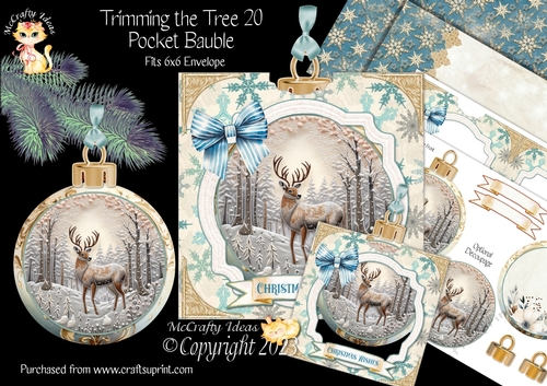 Trimming the Tree 20 - Pocket Bauble Surprise Kit