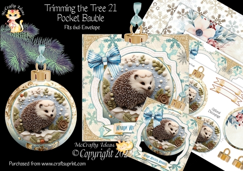 Trimming the Tree 21 - Pocket Bauble Surprise Kit
