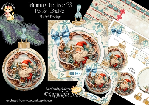 Trimming the Tree 23 - Pocket Bauble Surprise Kit