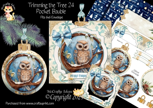 Trimming the Tree 24 - Pocket Bauble Surprise Kit