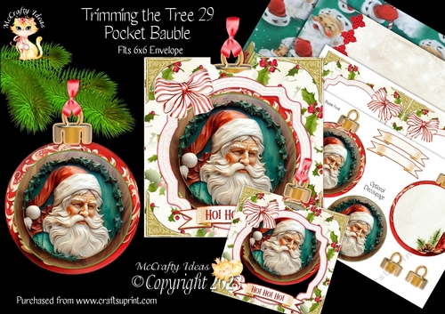 Trimming the Tree 29 - Pocket Bauble Surprise Kit