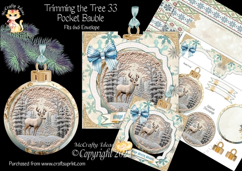 Trimming the Tree 33 - Pocket Bauble Surprise Kit