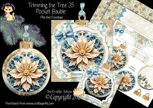 Trimming the Tree 35 - Pocket Bauble Surprise Kit