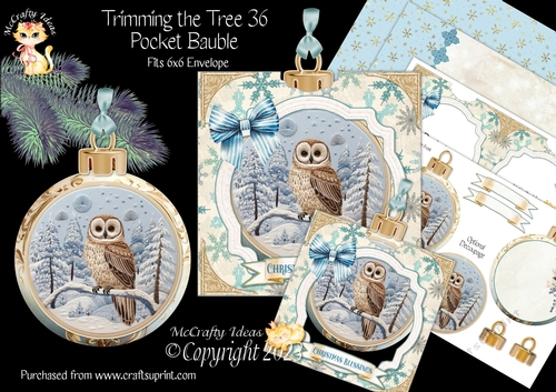 Trimming the Tree 36 - Pocket Bauble Surprise Kit