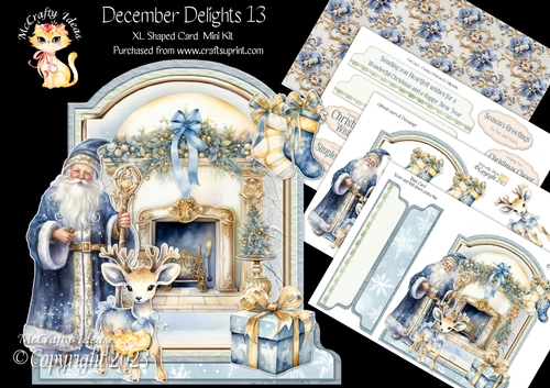 December Delights 13 XL Shaped Card Kit