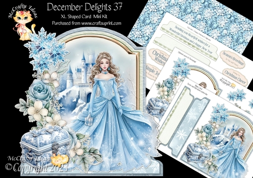December Delights 37 XL Shaped Card Kit