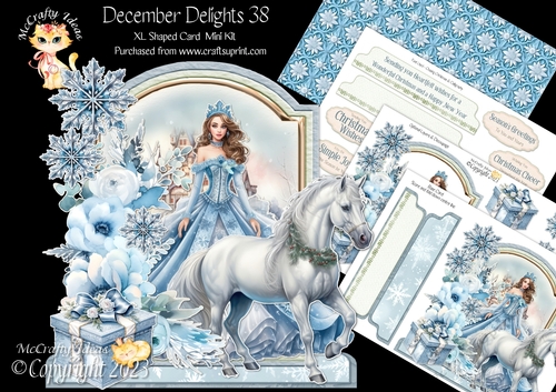 December Delights 38 XL Shaped Card Kit