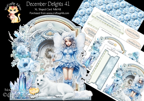 December Delights 41 XL Shaped Card Kit