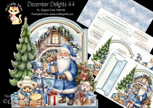 December Delights 44 XL Shaped Card Kit