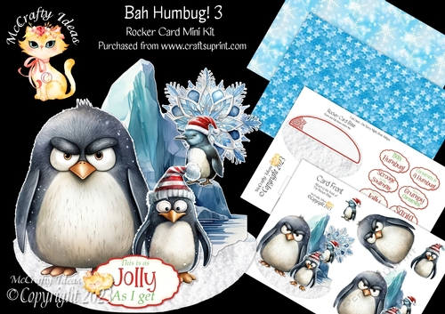 Bah Humbug! 3 Rocker Card