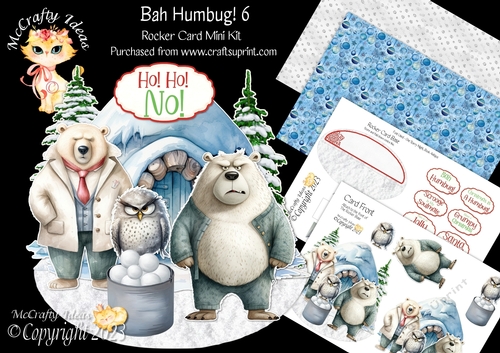 Bah Humbug! 6 Rocker Card