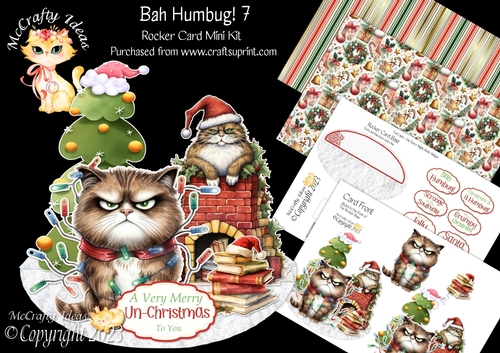 Bah Humbug! 7 Rocker Card