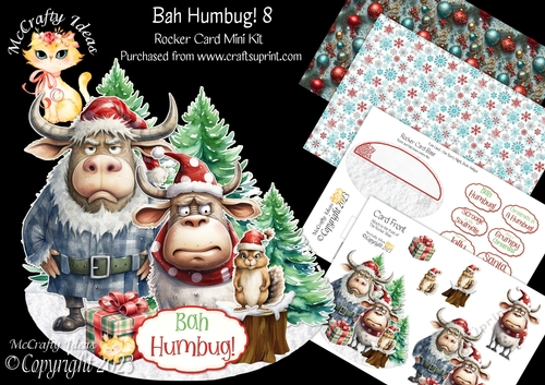 Bah Humbug! 8 Rocker Card