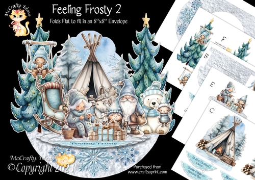 Feeling Frosty 2 Rock-the-Shelf Card Mini Kit