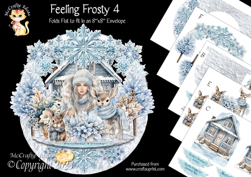 Feeling Frosty 4 Rock-the-Shelf Card Mini Kit