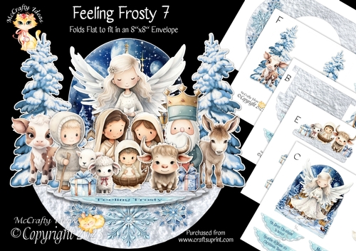 Feeling Frosty 7 Rock-the-Shelf Card Mini Kit