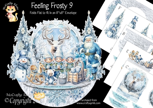 Feeling Frosty 9 Rock-the-Shelf Card Mini Kit