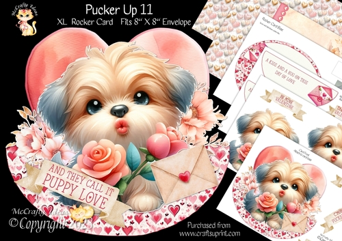 Pucker Up 11 XL Rocker Card 1