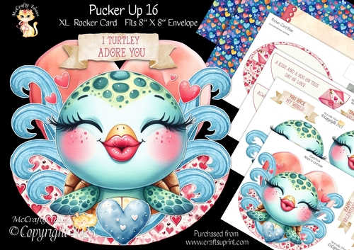 Pucker Up 16 XL Rocker Card 1
