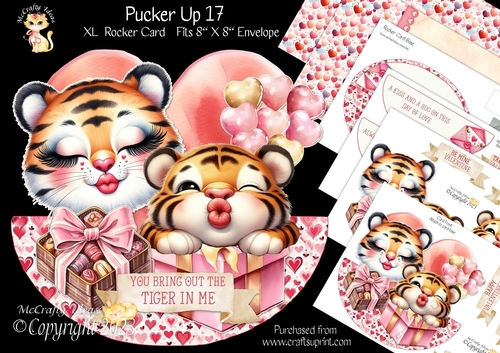 Pucker Up 17 XL Rocker Card 1