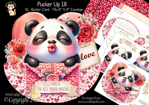 Pucker Up 18 XL Rocker Card 1