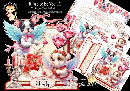 It had to be You 11 XL Shaped Card Kit