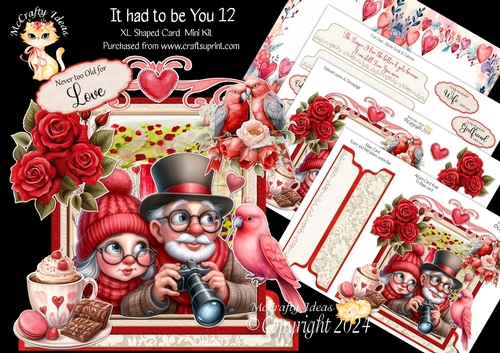 It had to be You 12 XL Shaped Card Kit