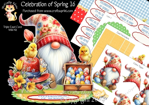 Celebration of Spring 16 Triple Easel